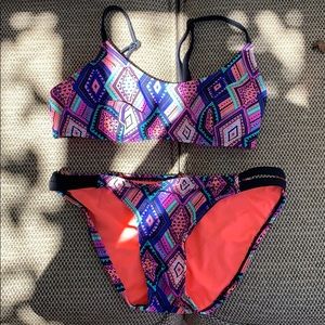 Never worn cute design bathing suit